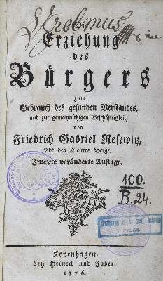 Große Abbildung Nr.1: 141-513 Resewitz,F.G.: (Varia)