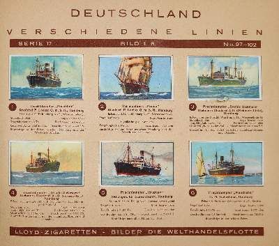 Große Abbildung Nr.3: 141-530 Konvolut: (Sammelbilderalben)