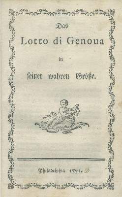 Große Abbildung Nr.1: 141-539 (Behn,F.D.).: (Spiele, Lotto)
