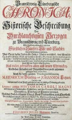 Große Abbildung Nr.1: 141-54 Bünting,H.: (Alte Drucke, Handschriften und Theologie)