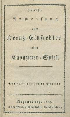 Große Abbildung Nr.1: 141-540 Neueste Anweisung: (Spiele)