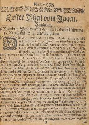 Große Abbildung Nr.1: 141-567 (Du Fouilloux,J.: (Jagd)