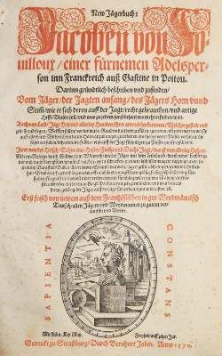 Große Abbildung Nr.1: 141-568 Du Fouilloux,J.: (Jagd)