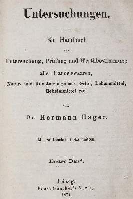 Große Abbildung Nr.1: 141-589 Hager,H.: (Küche und Haushalt, Haushalt)