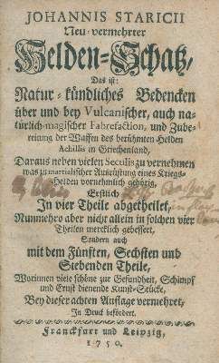 Große Abbildung Nr.1: 141-592 Staricius,J.: (Küche und Haushalt, Haushalt)