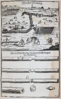 Große Abbildung Nr.1: 141-595 Florinus,F.P.: (Küche und Haushalt, Hausväterliteratur)