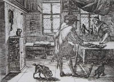 Große Abbildung Nr.3: 141-596 (Hohberg,W.H.v.).: (Küche und Haushalt, Hausväterliteratur)