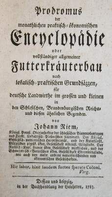 Große Abbildung Nr.21: 141-608 Riem,J.: (Land- und Forstwirtschaft, Forstwirtschaft)