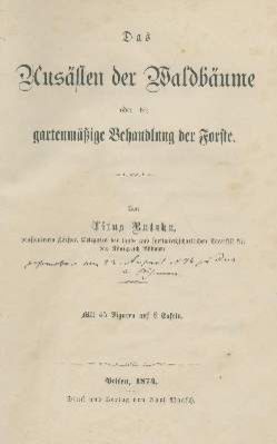 Große Abbildung Nr.2: 141-609 Sieben Werke.: (Land- und Forstwirtschaft, Forstwirtschaft)