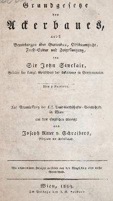 Große Abbildung Nr.1: 141-618 Sinclair,J.: (Land- und Forstwirtschaft, Landwirtschaft)