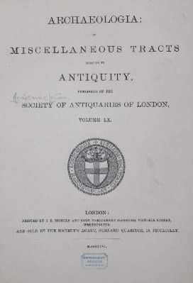 Große Abbildung Nr.1: 141-629 Archaeologia: (Archäologie)