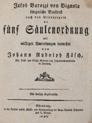 Große Abbildung Nr.2: 141-658 Vignola,J.B.v.: (Architektur)