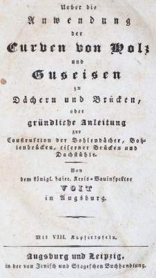 Große Abbildung Nr.1: 141-659 Voit,(J.M.v.).: (Architektur)