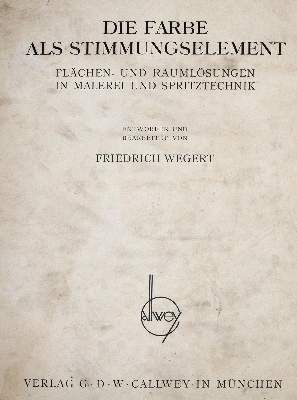 Große Abbildung Nr.1: 141-661 Wegert,F.: (Art Deco)