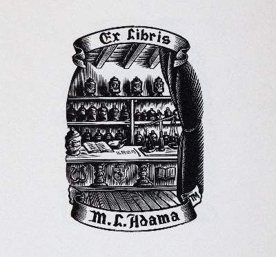 Große Abbildung Nr.2: 141-677 Exlibris.: (Kunstwissenschaft)