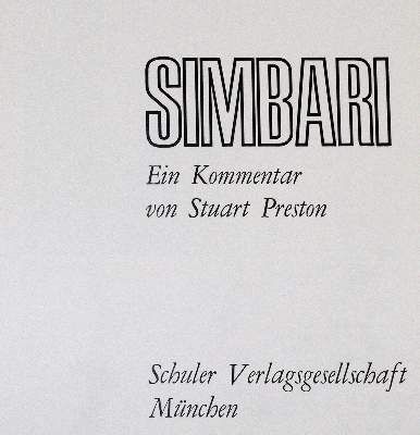 Große Abbildung Nr.1: 141-735 Preston,S.: (Simbari)