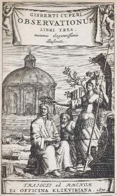 Große Abbildung Nr.2: 141-74 Cuper,G.: (Alte Drucke, Handschriften und Theologie)