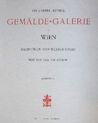 Große Abbildung Nr.1: 141-747 Unger, W.,: (Kunstwissenschaft)