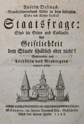 Große Abbildung Nr.1: 141-78 Desing,A.: (Alte Drucke, Handschriften und Theologie)