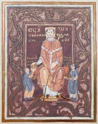 Große Abbildung Nr.1: 141-782 Egbert-Codex.: (Faksimile)