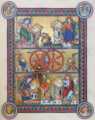 Große Abbildung Nr.2: 141-794 Mainzer Evangeliar, Das.: (Faksimile)