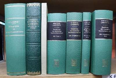 Große Abbildung Nr.2: 141-818 Stintzing,R. u. E.Landsberg.: (Juridica und Kriminologie)