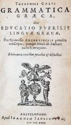 Große Abbildung Nr.1: 141-825 Golius,T.: (Lexika - Wörterbücher - Sprachwissenschaften)