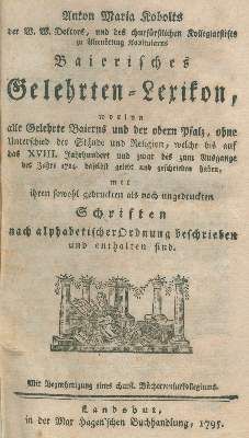Große Abbildung Nr.1: 141-828 Kobolt,A.M.: (Lexika - Wörterbücher - Sprachwissenschaften)
