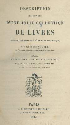 Große Abbildung Nr.1: 141-848 Sammlung: (Bibliographie und Buchwesen)
