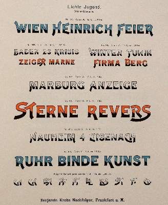 Große Abbildung Nr.3: 141-856 Krebs,B.: (Typographie und Kalligraphie)