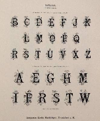 Große Abbildung Nr.4: 141-856 Krebs,B.: (Typographie und Kalligraphie)