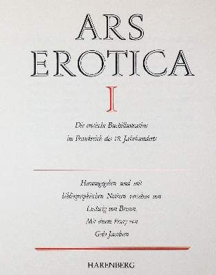 Große Abbildung Nr.1: 141-879 Brunn,L.v. (Hrsg.).: (Erotika - Galantes)