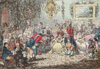 Große Abbildung Nr.5: 141-892 London und Paris.: (Karikatur)