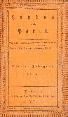 Große Abbildung Nr.1: 141-893 London und Paris.: (Karikatur)