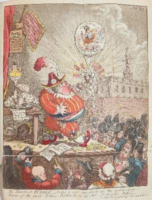 Große Abbildung Nr.3: 141-894 London und Paris.: (Karikatur)