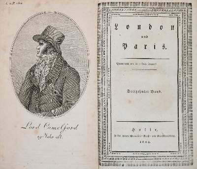 Große Abbildung Nr.32: 141-894 London und Paris.: (Karikatur)