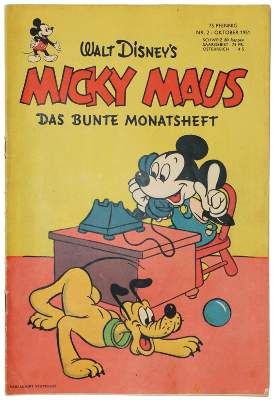 Große Abbildung Nr.1: 141-925 Micky Maus No.2 1951.: (Comics)