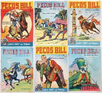 Große Abbildung Nr.1: 141-928 Pecos Bill.: (Comics)