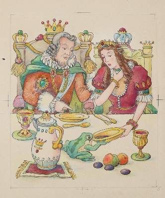 Große Abbildung Nr.5: 141-935 Schott,Josef: (Froschkönig)