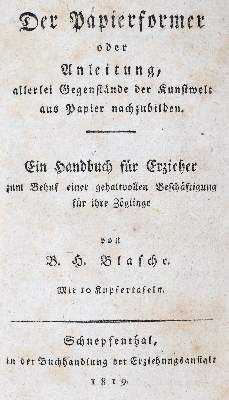 Große Abbildung Nr.2: 141-955 Blasche,B.H.: (Pädagogik, Schnepfenthal)