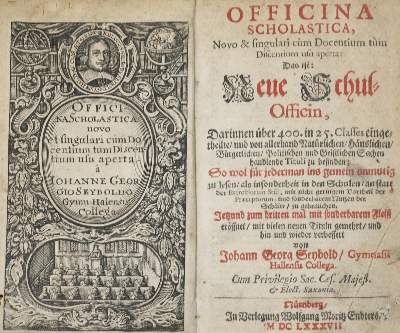Große Abbildung Nr.1: 141-956 Seybold,J.G.: (Pädagogik)