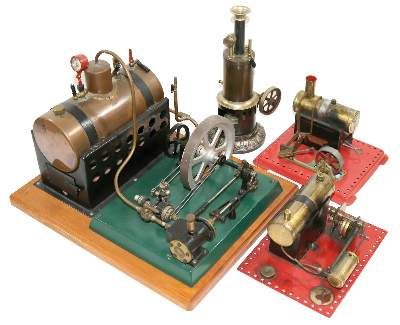 Große Abbildung Nr.1: 141-970 Dampfmaschine.: (Spielzeug)