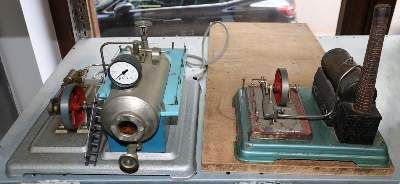Große Abbildung Nr.3: 141-970 Dampfmaschine.: (Spielzeug)