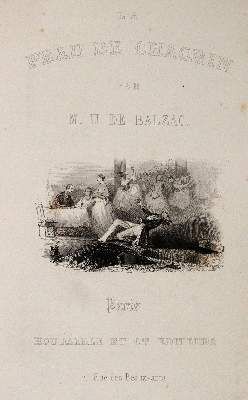 Große Abbildung Nr.1: 141-987 Balzac,H.de.: (Literatur und illustrierte Bücher bis 19.Jahrhundert)