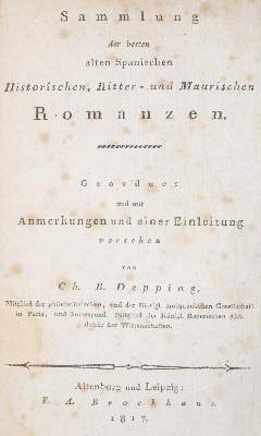 Bild Nr.1: 141-1002 Depping,C.B.: (Literatur und illustrierte Bücher bis 19.Jahrhundert)