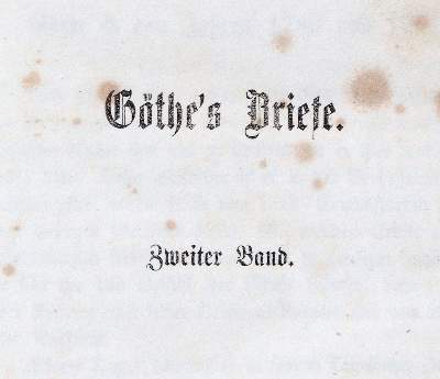 Bild Nr.1: 141-1033 Goethe,J.W.v.: (Literatur und illustrierte Bücher bis 19.Jahrhundert)