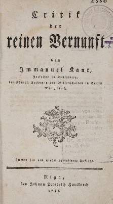 Bild Nr.1: 141-1054 Kant,I.: (Literatur und illustrierte Bücher bis 19.Jahrhundert)