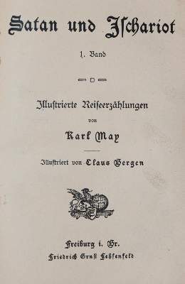 Bild Nr.1: 141-1079 May,K.: (Literatur und illustrierte Bücher bis 19.Jahrhundert)