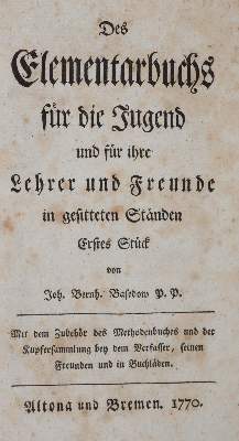Bild Nr.4: 141-1101 Basedow,J.B.: (Pädagogik)
