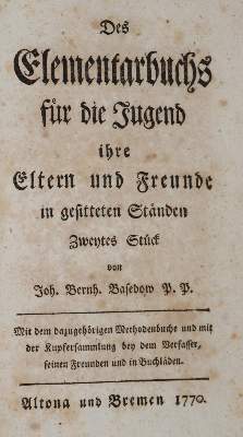 Bild Nr.9: 141-1101 Basedow,J.B.: (Pädagogik)
